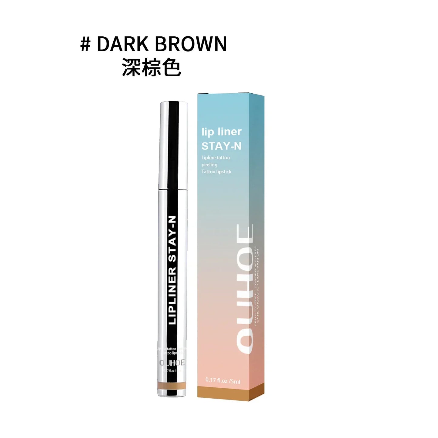 Peel off Lip Liner Waterproof Long Lasting Liquid Lip Stick Non- Stick Lip Liner Moisturizing Tear off Lipliner Stain Lip Care